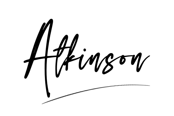 The best stylish Atkinson name signature simple easy in English