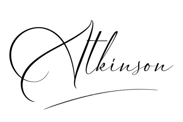 The best stylish Atkinson name signature simple easy in English