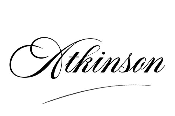 The best stylish Atkinson name signature simple easy in English