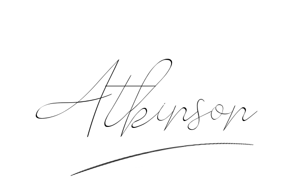 The best stylish Atkinson name signature simple easy in English