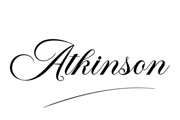 The best stylish Atkinson name signature simple easy in English