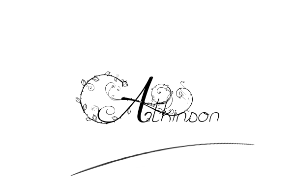 The best stylish Atkinson name signature simple easy in English