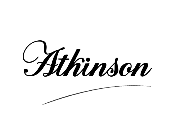 The best stylish Atkinson name signature simple easy in English