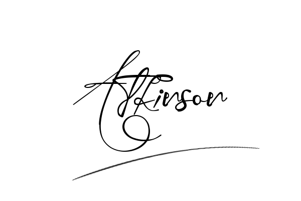 The best stylish Atkinson name signature simple easy in English