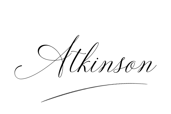 The best stylish Atkinson name signature simple easy in English