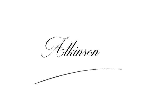 The best stylish Atkinson name signature simple easy in English