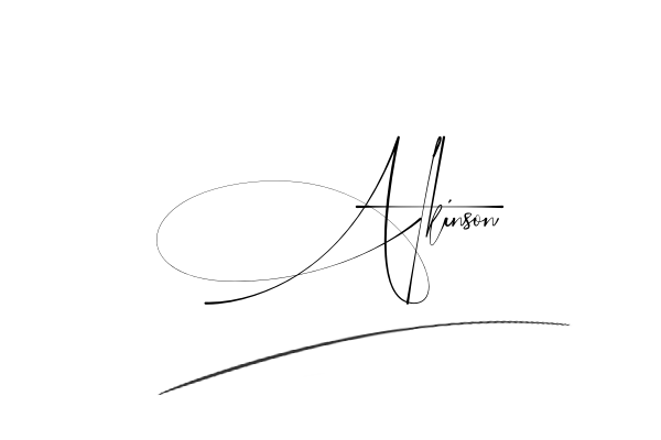 The best stylish Atkinson name signature simple easy in English