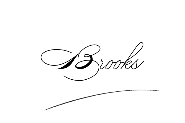 The best stylish Brooks name signature simple easy in English