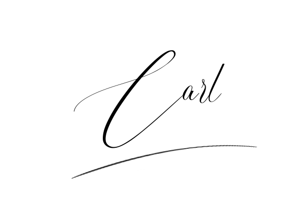 The best stylish Carl name signature simple easy in English