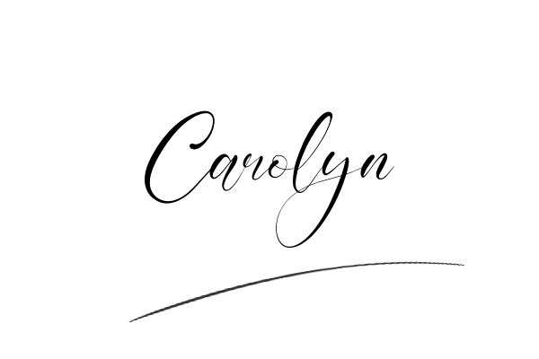 The best stylish Carolyn name signature simple easy in English