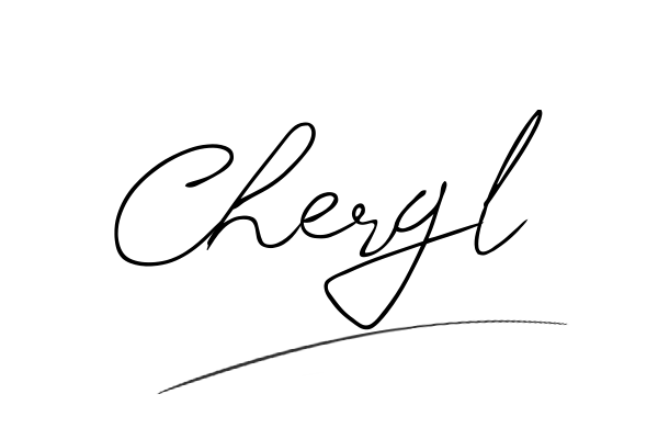 The best stylish Cheryl name signature simple easy in English