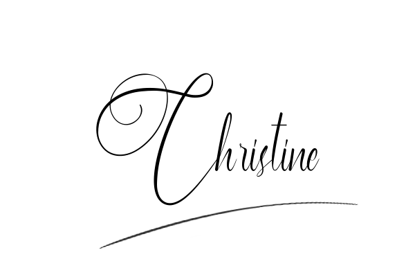 The best stylish Christine name signature simple easy in English