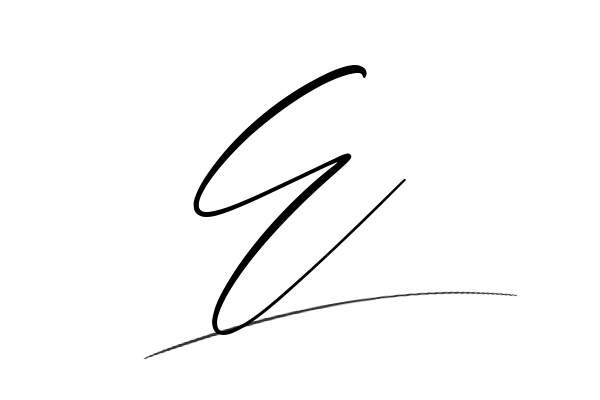 The best stylish E name signature simple easy in English