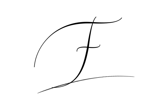 The best stylish F name signature simple easy in English