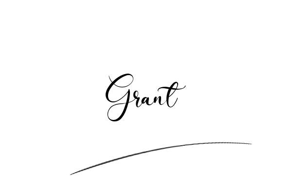 The best stylish Grant name signature simple easy in English
