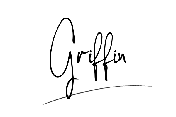The best stylish Griffin name signature simple easy in English