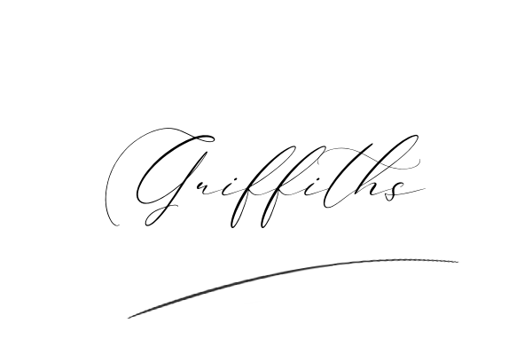 The best stylish Griffiths name signature simple easy in English