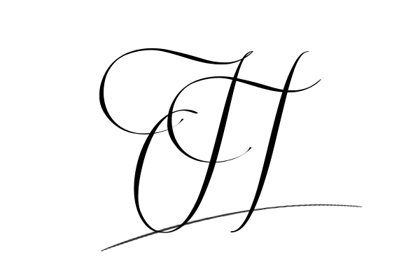 The best stylish H name signature simple easy in English