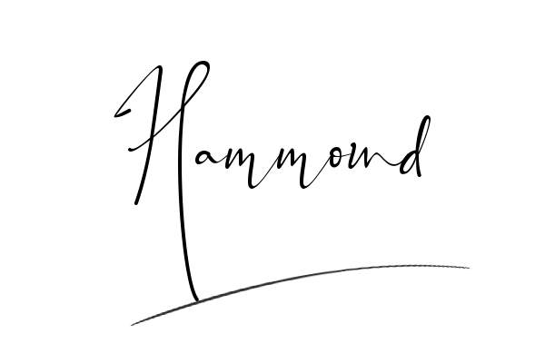The best stylish Hammond name signature simple easy in English