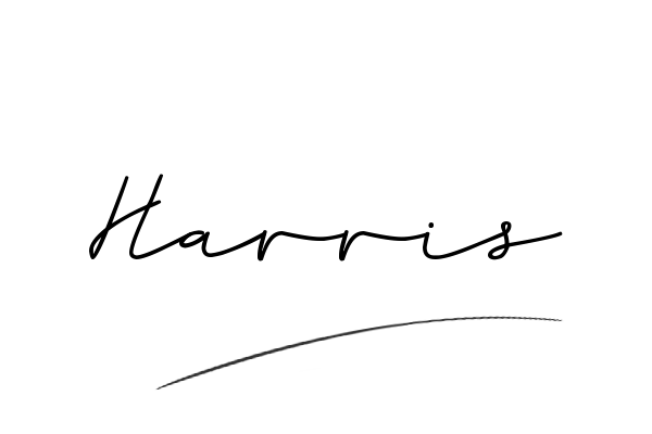 The best stylish Harris name signature simple easy in English