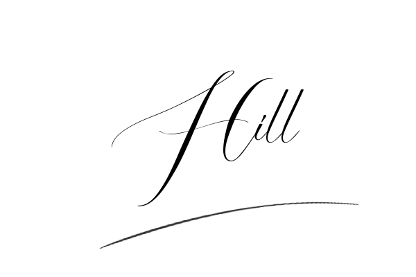 The best stylish Hill name signature simple easy in English