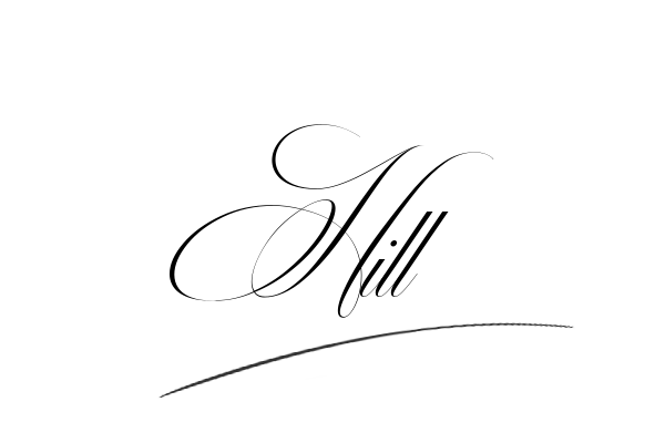 The best stylish Hill name signature simple easy in English