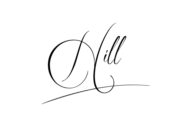 The best stylish Hill name signature simple easy in English