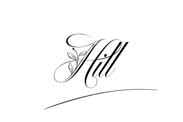 The best stylish Hill name signature simple easy in English