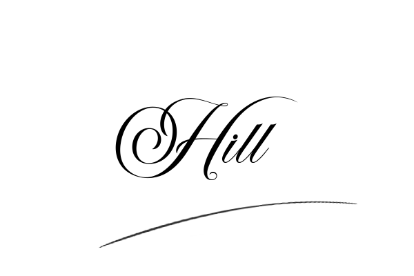 The best stylish Hill name signature simple easy in English
