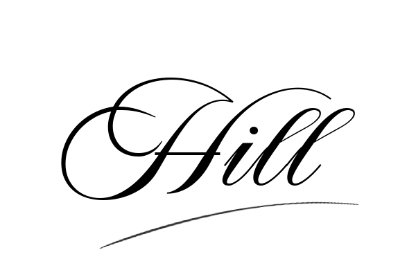 The best stylish Hill name signature simple easy in English