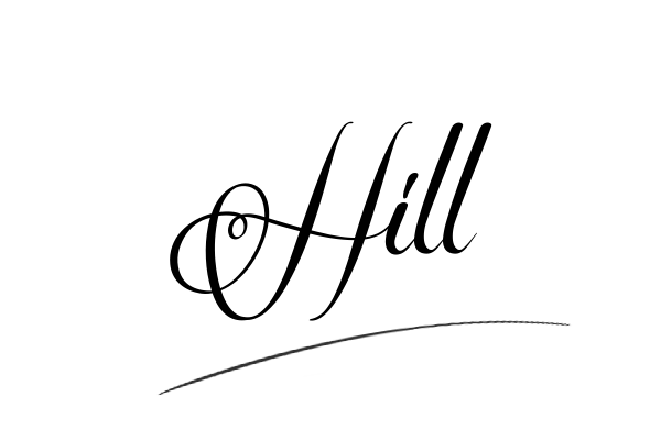 The best stylish Hill name signature simple easy in English