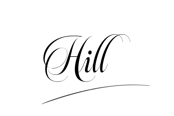 The best stylish Hill name signature simple easy in English