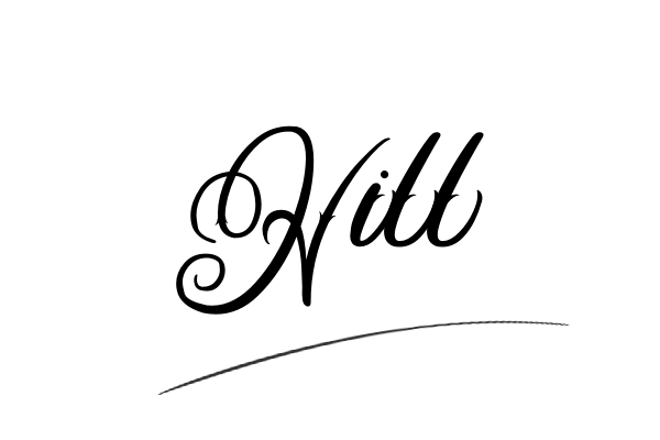The best stylish Hill name signature simple easy in English