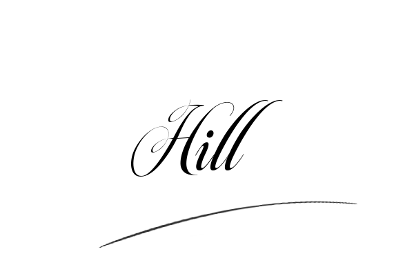 The best stylish Hill name signature simple easy in English