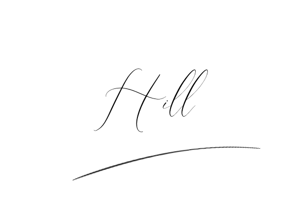 The best stylish Hill name signature simple easy in English