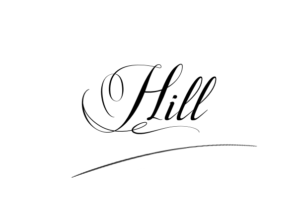 The best stylish Hill name signature simple easy in English