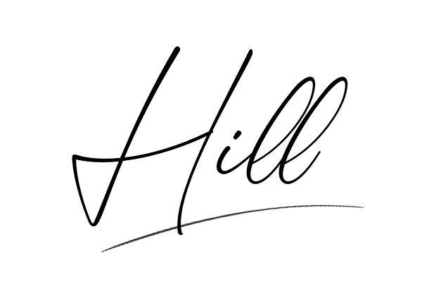 The best stylish Hill name signature simple easy in English
