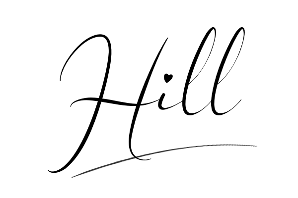 The best stylish Hill name signature simple easy in English