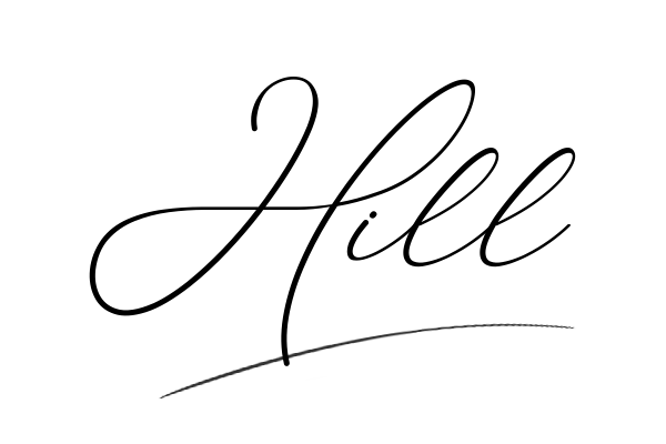 The best stylish Hill name signature simple easy in English