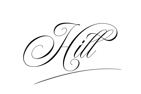 The best stylish Hill name signature simple easy in English