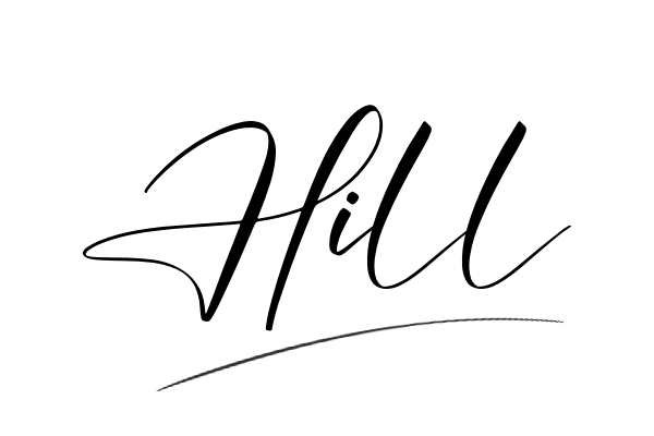 The best stylish Hill name signature simple easy in English