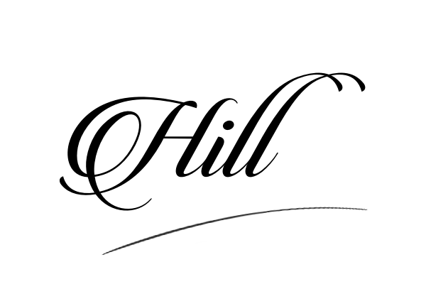 The best stylish Hill name signature simple easy in English