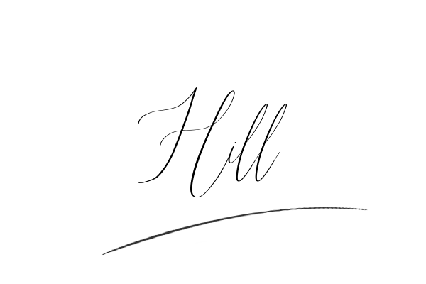 The best stylish Hill name signature simple easy in English