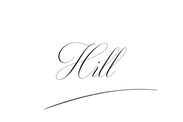 The best stylish Hill name signature simple easy in English