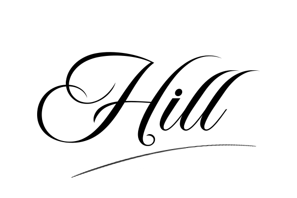 The best stylish Hill name signature simple easy in English
