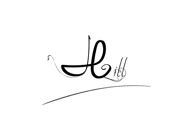 The best stylish Hill name signature simple easy in English