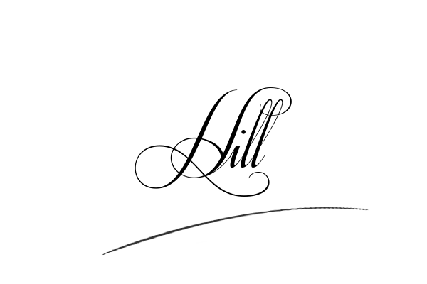 The best stylish Hill name signature simple easy in English