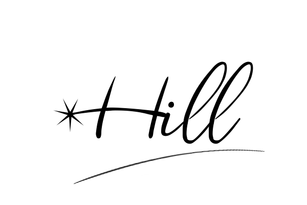 The best stylish Hill name signature simple easy in English