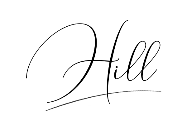 The best stylish Hill name signature simple easy in English