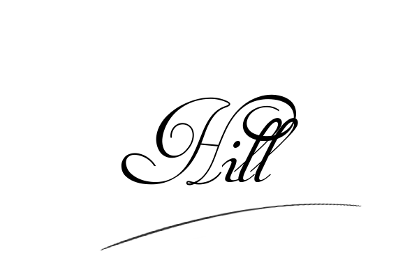 The best stylish Hill name signature simple easy in English